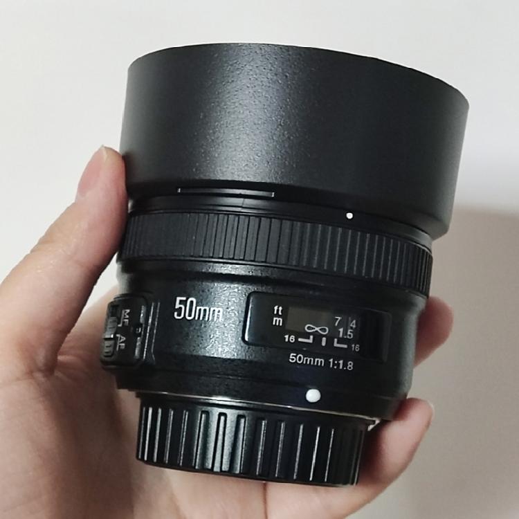 HB47 Protective Lens Hood for S 50mm f/1.4G f/1.8G Lens Protecting Prevents Scattered Lights