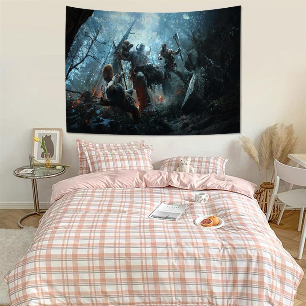 God Of War Colorful Tapestry Wall Hanging Bohemian Wall Tapestries Mandala Wall Art Decor