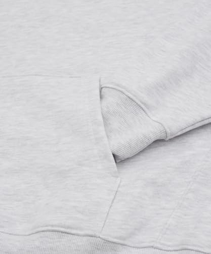 IMPROMES Hooded Sweatshirt [SIDEWAYSTANCE] Embroidered Flower Fleece Pullover Hoodie, Men's, Black