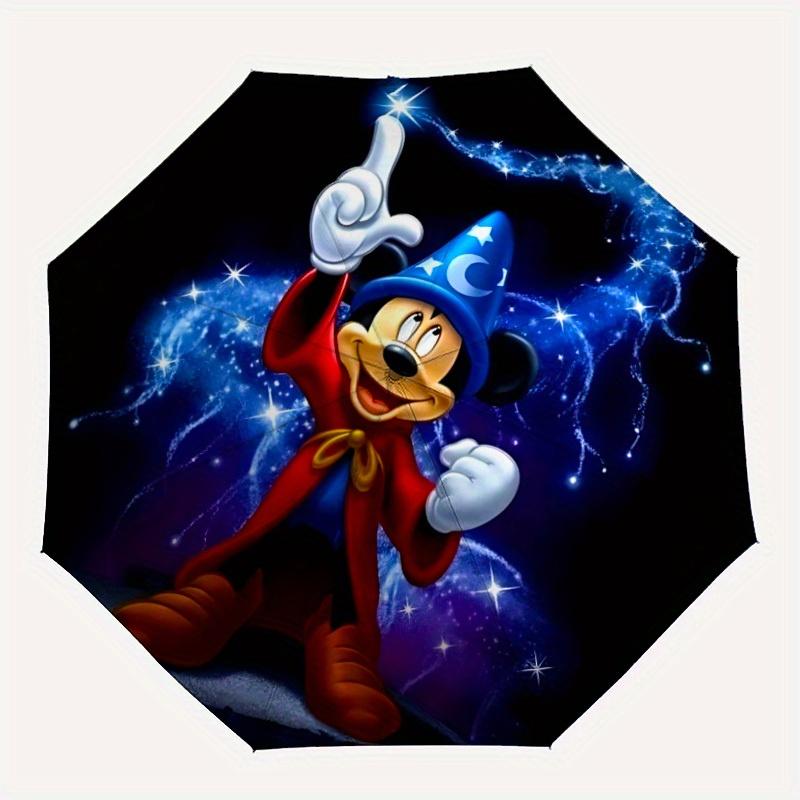 

1pc Mickey Mouse Automatic Open/close, All-Season Portable Folding Umbrella, Perfect Gift for Friends , Sturdy Ribs yy250808009