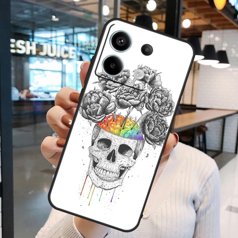 Anatomia Mózg Etui Dla Xiaomi Redmi Note 11 9 10 12 13 14 15 Pro Plus Redmi 15 15C 10C 12C 13C 14C Pokrowiec