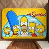 Cartoon T-The S-Simpsons Floor Mat Soft Flannel Floor Mat  Suitable for Entryways, Living Rooms, Bedrooms, and Bathrooms