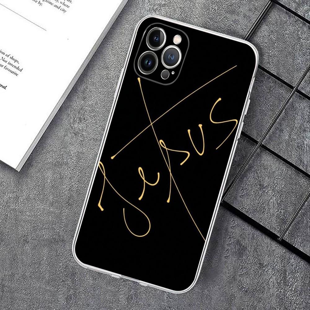 Faith Christian Religious Jesus Art Phone Case For IPhone 15 14 11 12 13 Mini Pro XS Max Cover 6 7 8 Plus X XR SE 2020 Shell