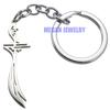 islam Muslim HZ Zulfiqar Sword of Imam Ali stainless steel  key ring & key chain