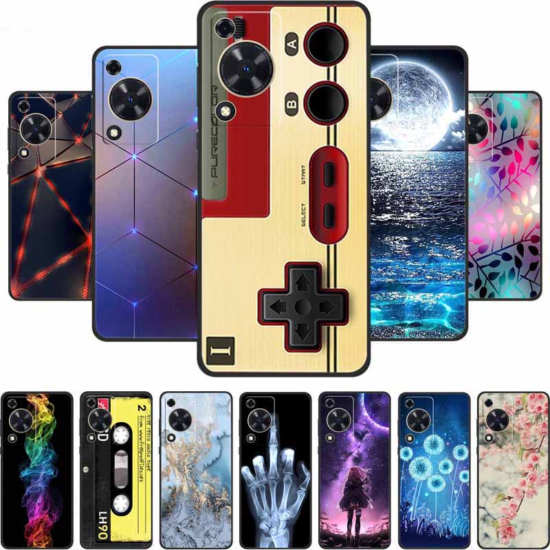 For Huawei Nova Y72s Case Y 72 S Coque Black Silicone TPU Soft Back Cover For Huawei Nova Y72 Y63 Phone Case Y 63 72 Funda Shell