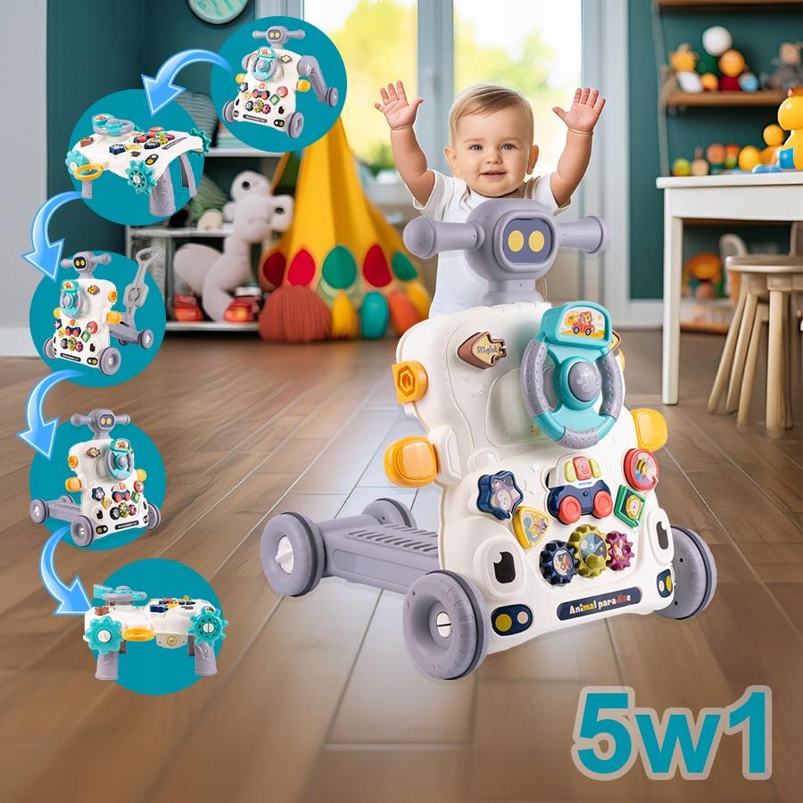 [10] Giostrina Multifunzione Educativa 5 in 1 per Bambini Z733