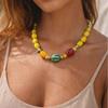Frucht Perlenkette Für Damen Mit Glas Und Lucite Material Perfekt Für Sommerreisen Modeaccessoire