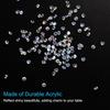 PATIKIL 14000Pcs Wedding Table Scatter Confetti Crystals 3mm Acrylic Diamonds Vase Fillers Gems for Table Centerpiece Decorations Bridal Shower