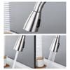 Stainless steel pull-out hot and cold water mixing faucet for kitchen, vegetable sink, washbasin, and bar pull-out faucet