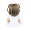 BZDOLL 48 CM Full Body Soft Vinyl Reborn Doll Like Real 19 Inch Princess Babies Birthday Gift Bonecas Girls Bathe Toy