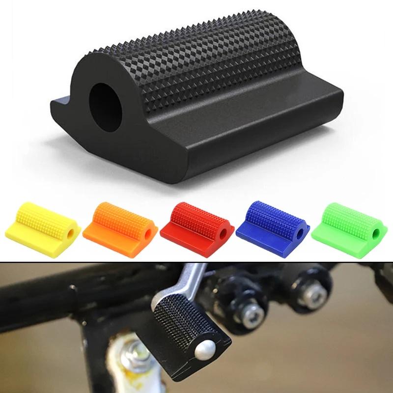 Universal Motorcycle Shift Gear Lever Pedal Anti-skid Foot Peg Toe Gel Rubber Protective Cover For Kawasaki Yamaha Suzuki Honda