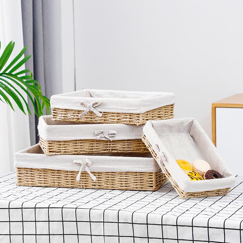Rattan Woven Storage & Display Basket: Perfect for Fruits & Bread