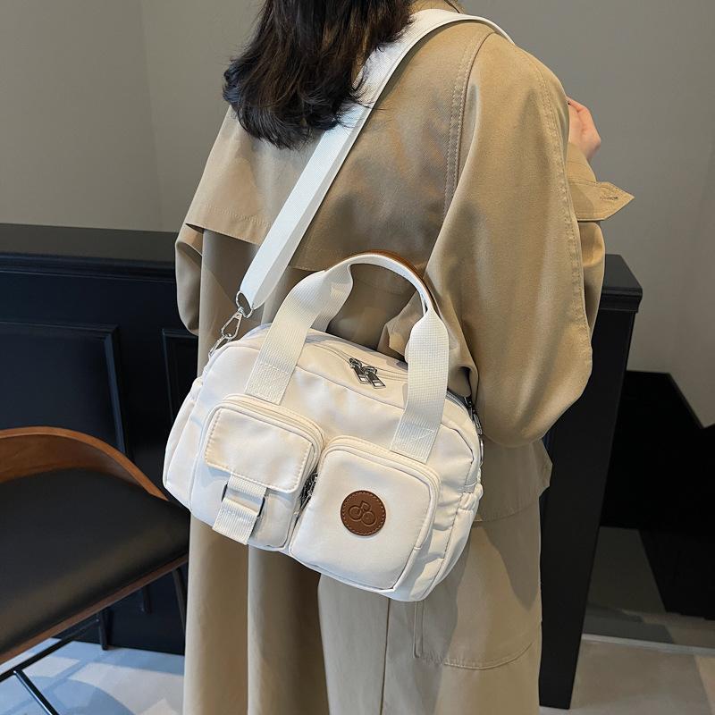 South America 2025 New Fashion Versatile Casual Simple Oxford Nylon Handheld Shoulder Crossbody Bag