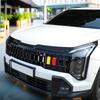 Dla Kia Sportage NQ5 2026 X-Line/X Pro 3 szt. ABS Listwa Pokrycia Grilla Przedniego Samochodu Element Dekoracyjny Akcesoria Samochodowe LHD/RHD