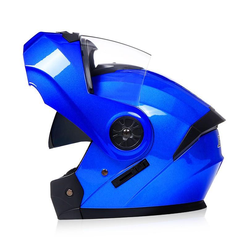 BLD Factory-direct Electric Motorcycle Helmets With Dual Lenses Removable Detachable Cycling Men Women