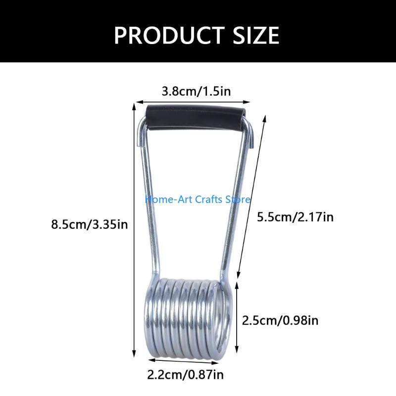 Y3NA 6Pcs Butterfly SelfClosing  Automatic Door Closers with Rubber Bumper Spring Hinge Door Closers for Door Butt Hinge Pin