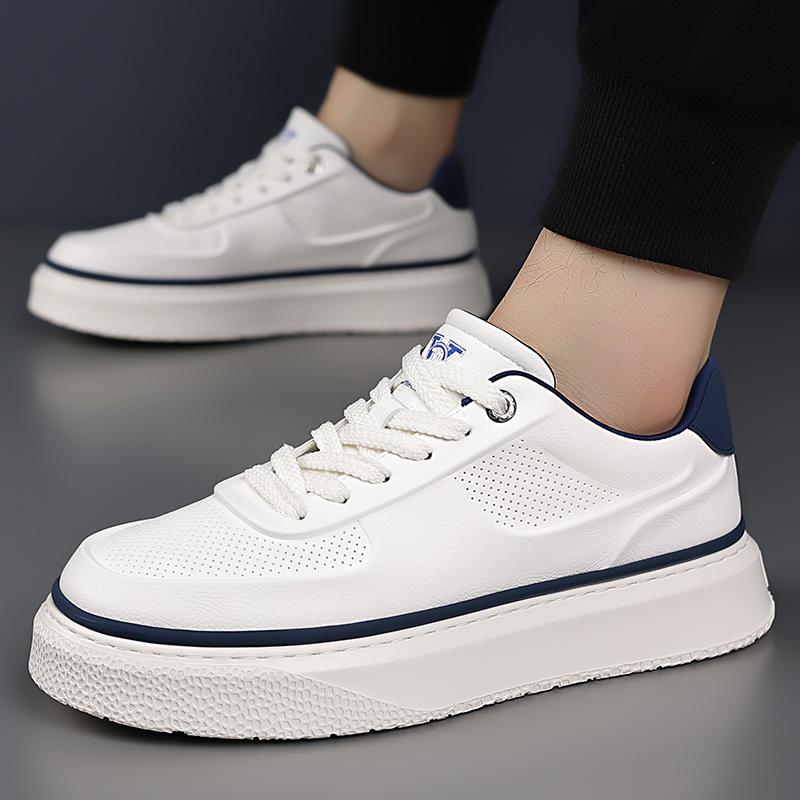 Men Shoe Leather Casual Shoes Men All-match Mens Sneakers Handmade Men's Vulcanize Shoes Luxury Brand Skate Footwear Men