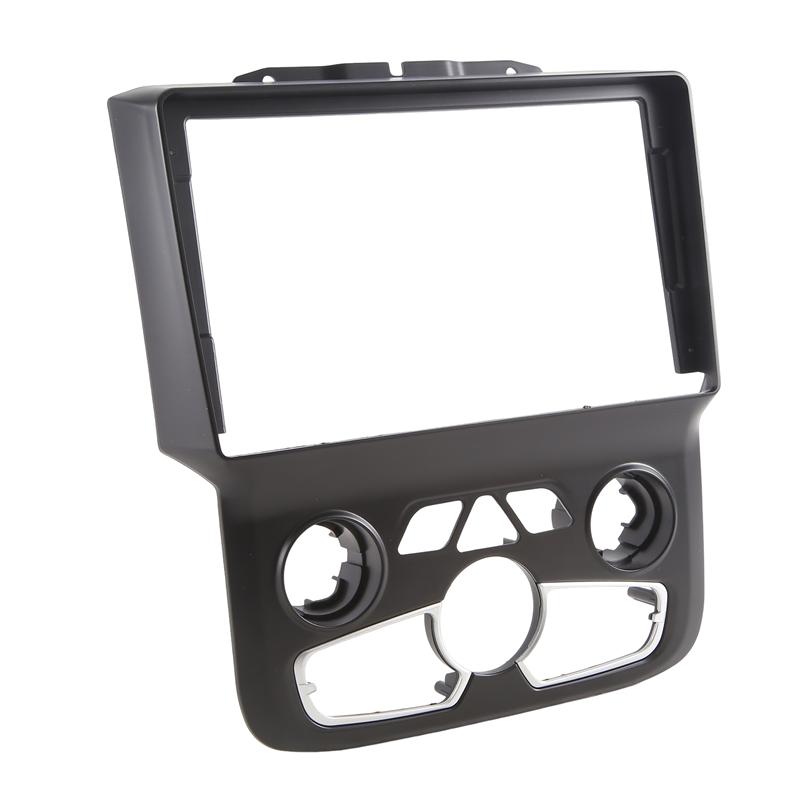 Car Radio Fascia Frame For Dodge Ram 1500 5500 2012-2019 Spare Parts Accessories 9 Inch 2DIN Stereo Panel-A99D