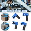 4 Pcs Car Brake Oil Nozzle Clamp Oil Pipe Fluid Plugs Brake Oil Tool Auto Brake Caliper Piston Seal Leak Proof Stopper Tool