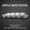Crystal Clear Acrylic Watch Mirror 28-40mm Watch Accessories Acrylic Pot Cover  Watch Restoration
