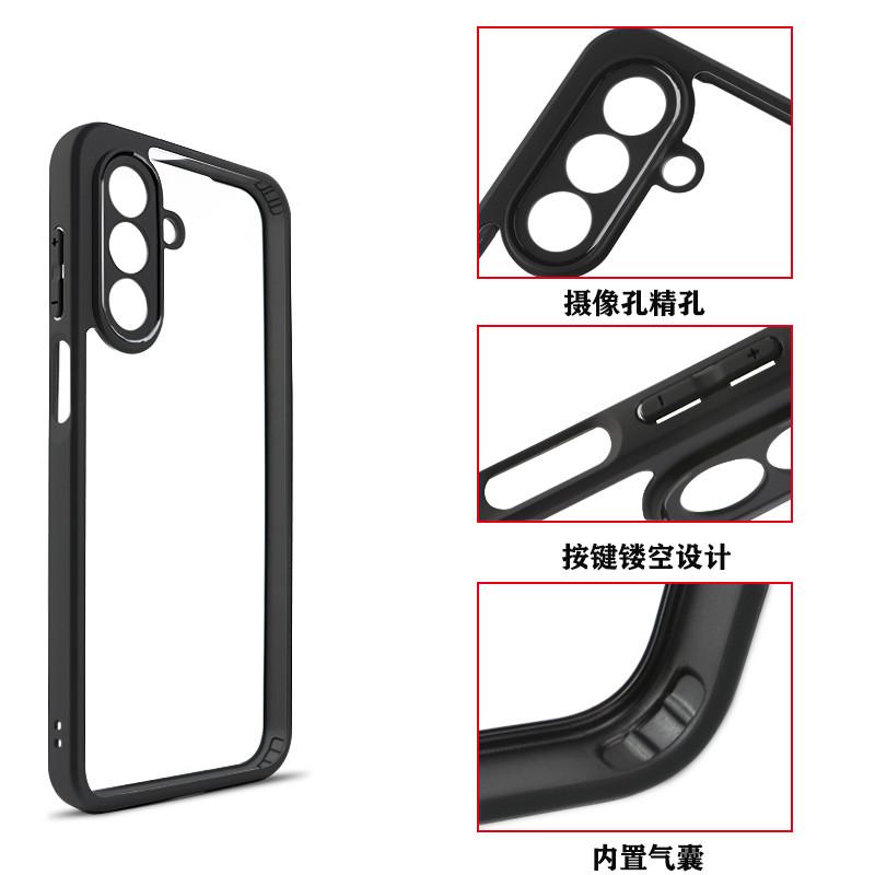 For Samsung Galaxy A17 Case Samsung A17 Cover TPU Frame Plastic Durable Bumper Protective Back Phone Cases For Samsung A17 Funda