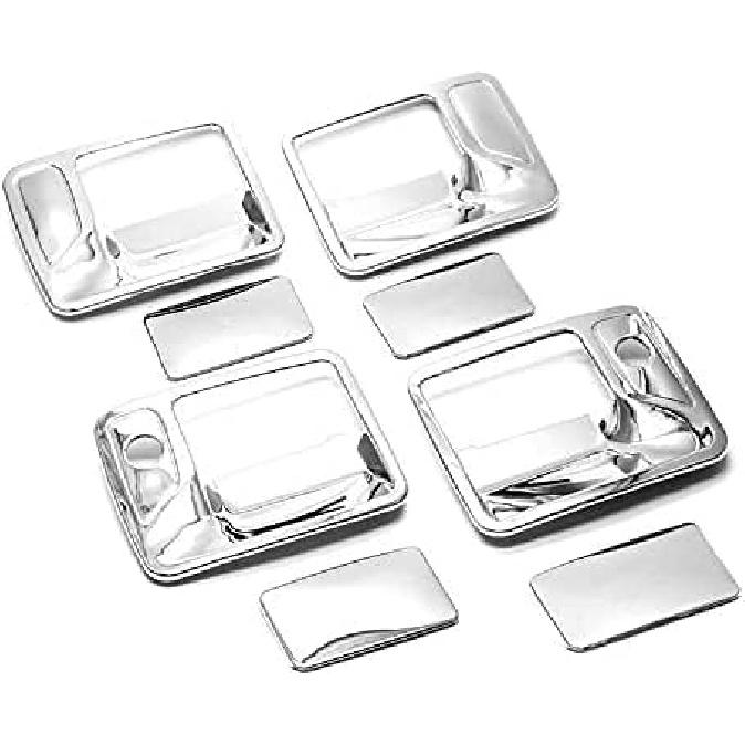 

4D Chrome Door Handle Covers with Passenger Keyhole for Ford 99-16 F250/F350 F450 Superduty / 00-05 Excursion