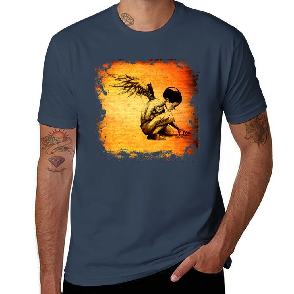 Blood Of Angelsnow in shirt form TShirt Work Style Casual TShirt