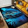 Blue Car Living Room Nonslip Area Rug Soft Carpet For Bedroom Game Playroom Sofa Office Home Decor Doormat Christmas Gift C9301648