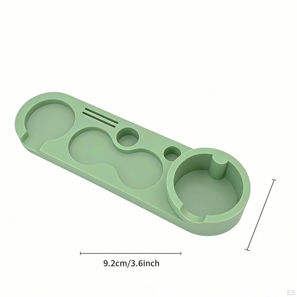 Coffee Tamper Holder Coffeeware Mat Support Base Rack for Bar