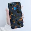 For Honor 9 Lite LLD-L21 LLD-L31 Phone Case Flower Girl Design Soft Silicone TPU Back Housing for Honor 9 STF-L09 STF-AL10 Cover