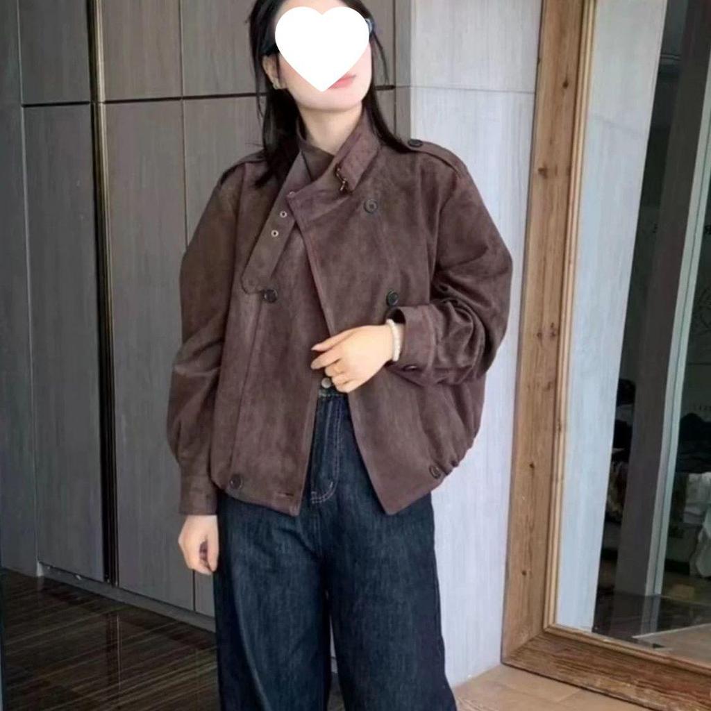 Chice Damen Petite Wildleder Samtjacke (Herbst Winter 2025)