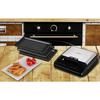 Grille-sandwich 3en1 - ECG - S 3173 - Plaques interchangeables - Acier inoxydable - 750 W