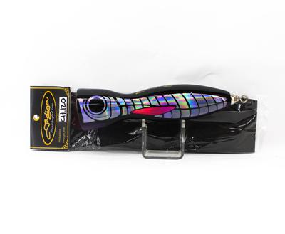 Indiga Popper Chugger 120 Grams Black Red Wing (2199)