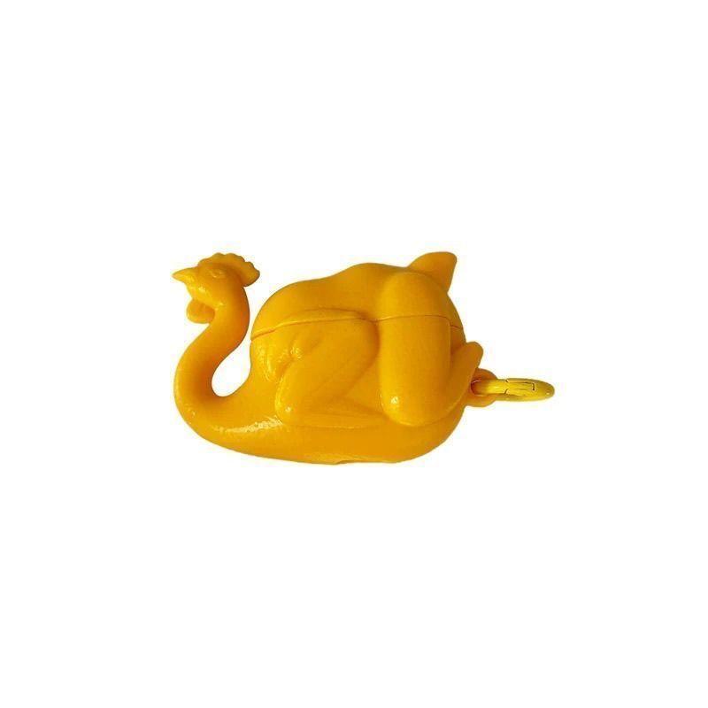 

Забавный креативный силиконовый чехол для Bluetooth-наушников Apple третьего поколения, ударопрочный, стильный чехол пятого поколения, чехлы для наушников Airpods new three generations Salt Baked Chicken