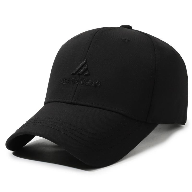 Spring And Autumn Three-Dimensional Embroidery Cap Men'S Outdoor Sunshade Sunscreen Baseball Cap Simple And Versatile Sports Men'S Hat