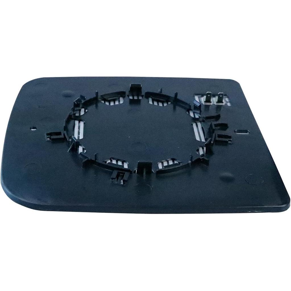 Heated Repl. Glass Right Passenger Side Compatible With Dodge Ram 1500 2500 3500 2009 2010 2011 2012 2013 2014 2015 2016 2018   Tow Flat Mirror Big