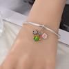Charms Original Copper Cactus Plant Pendant Beads Fit Bracelet Diy Fine Gift Women Delicate Jewelry Accessory