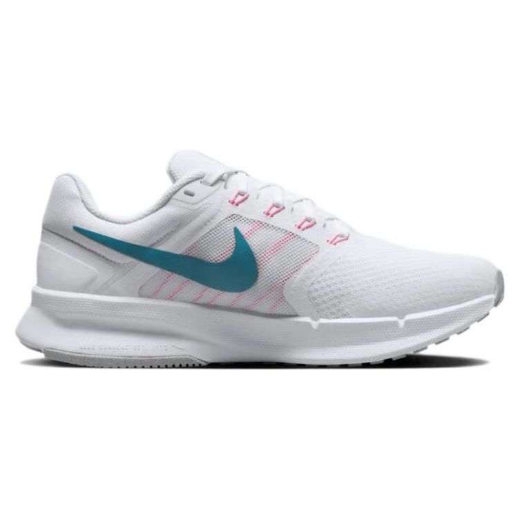 Nike Run Swift 3 Non-Slip Breathable Lightweight Fabric Shock Absorption Durable Low-Top Running Shoes Women sneaker White DR2698-100