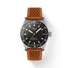Leather Strap Black Dial Men's Fashion Watch T149.407.16.051.00