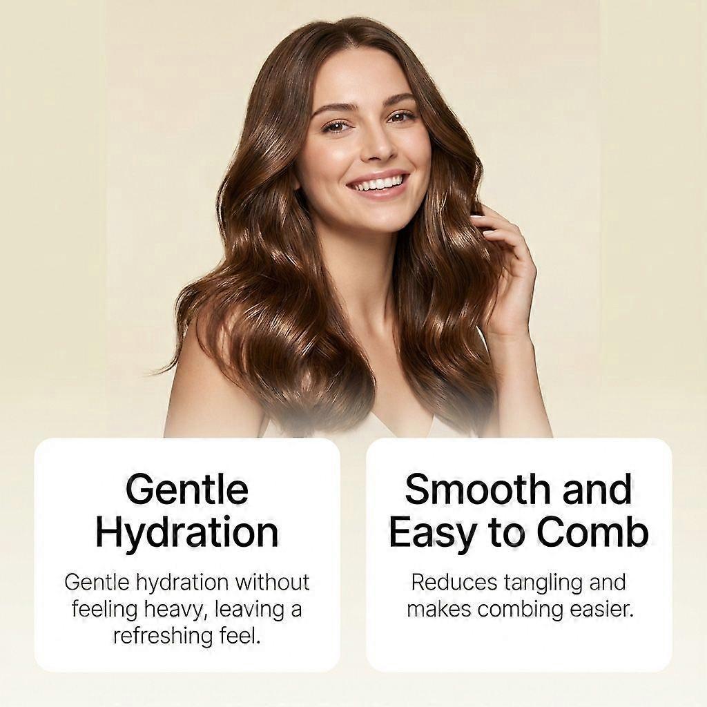 GleamXi Moisturizing Hair Care Essence Oil: Gentle, Hydrating, Naturally Light And Smooth Hair Care For Flexible And Smooth Hair