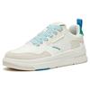 Anta Bump Slip Resistant Abrasion Resistant Low top Skateboard Shoes Men's White Gray Green 912328076-1