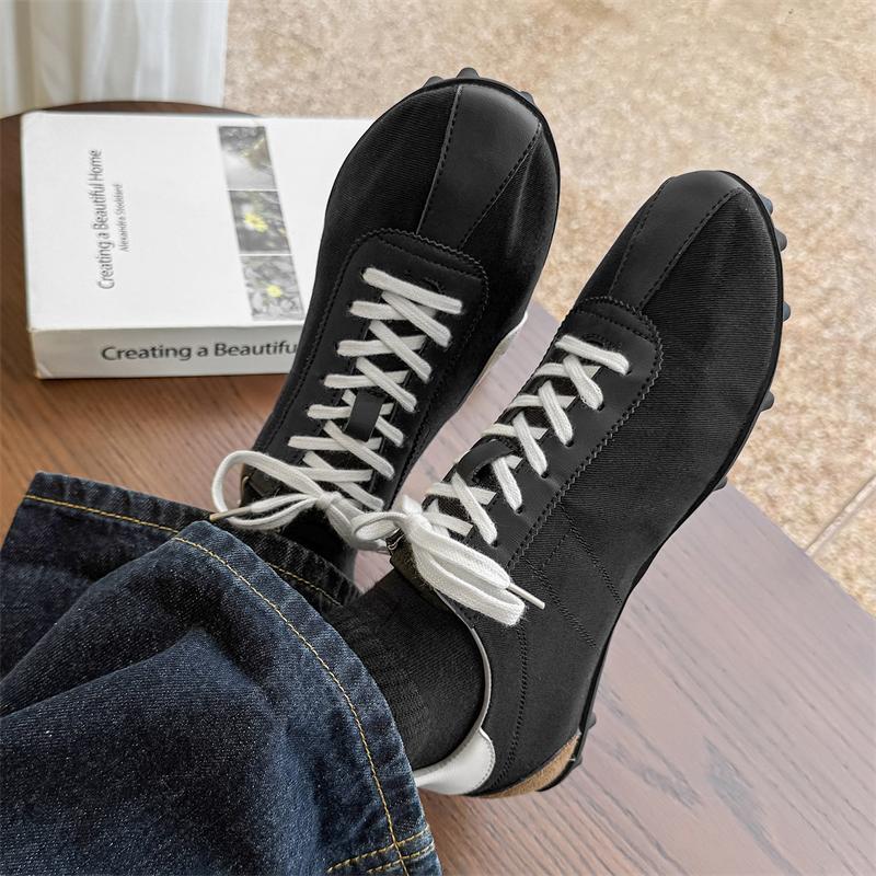 Fashion Casual Vintage Low Top Sneakers Breathable Comfortable Walking Shoes Men Fashion Lightweight Slip-On Flats Men's Canvas Shoes