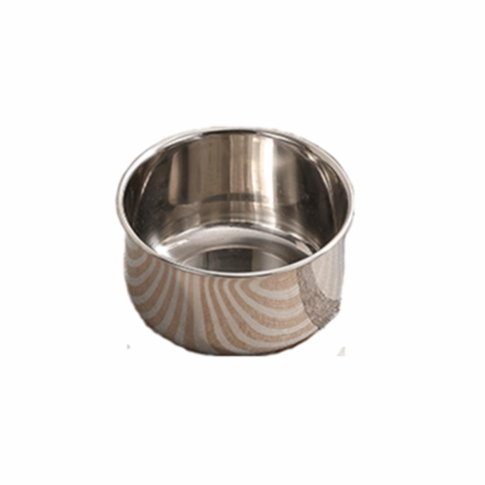 

Anti-Tipping Stainless Steel Cat Bowl Fall-Resistant with Stand High Foot Dog Feeder Sturdy Anti-leak Elevated Cat Food Bowl