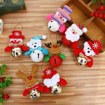 Weihnachten Plüschpuppe Ornamente Schneemann Weihnachtsmann Anhänger Weihnachtsbaum Hängende Ornamente Für Zuhause Weihnachten Neujahr Party Dekorationen