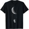 Moon Swing - Stars Galaxy Astronaut Universe Space T-Shirt