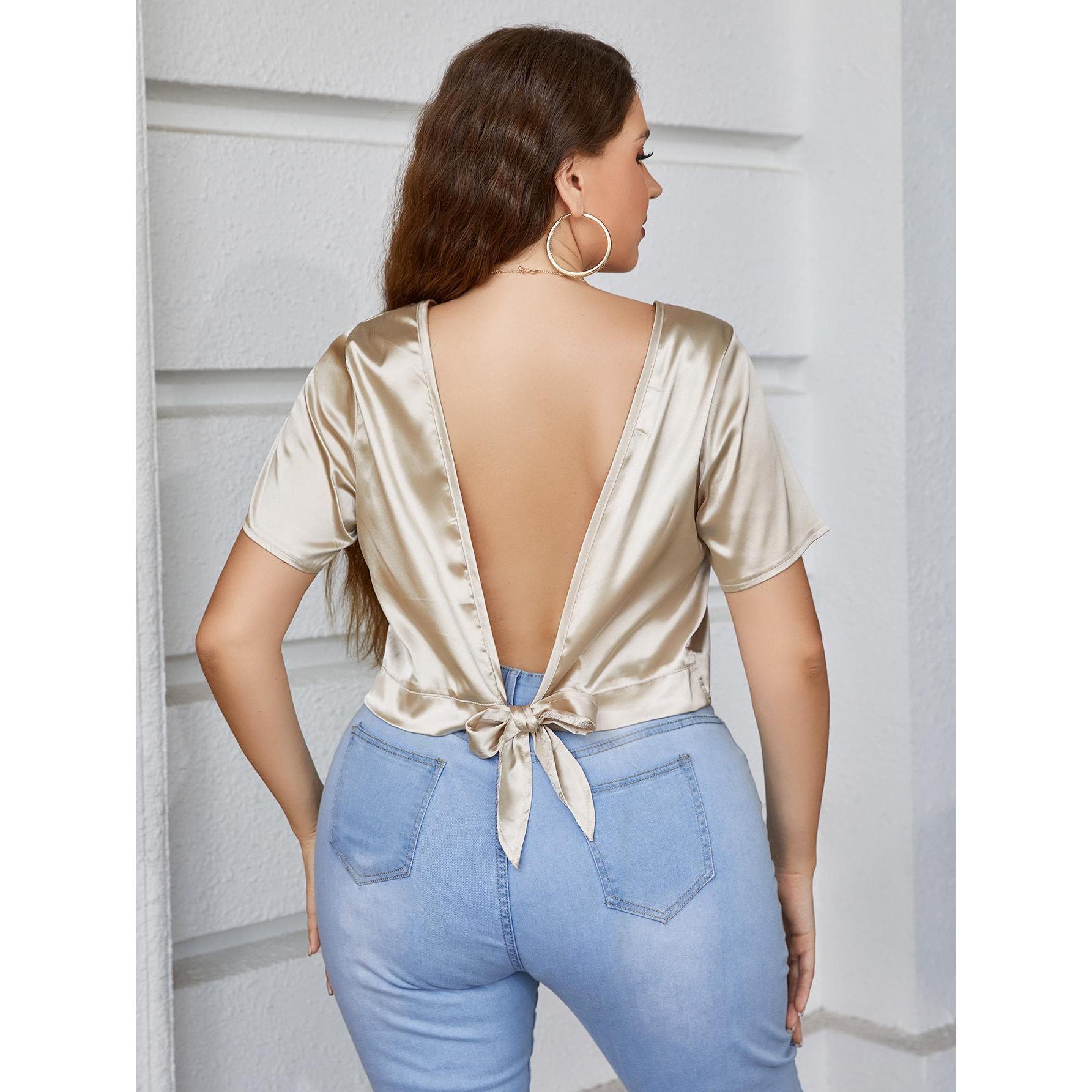 Женские топы больших размеров — фото 6