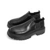 Herren Outdoor Schuhe mit dicker Sohle Herren Allround Slipper Neue atmungsaktive Herren Freizeitschuhe Neue Leder Handgefertigte Herren Slipper