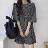 Leopard Print Pajama Sports Set for Women - Summer 2026 Plus Size Top & Shorts