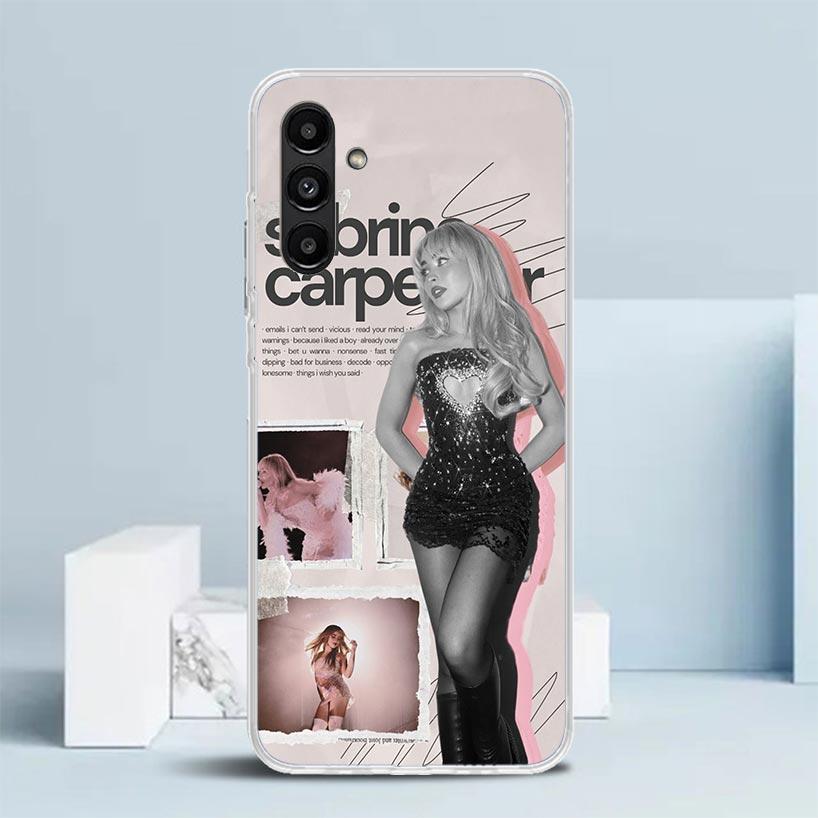 CR66 S-Sabrina C-Carpenter כיסוי ל-Samsung Galaxy A17 A37 A57 A16 A26 A36 A56 A15 A14 A55 כיסוי טלפון A13 A53 A25 A35 A24 A34 A
