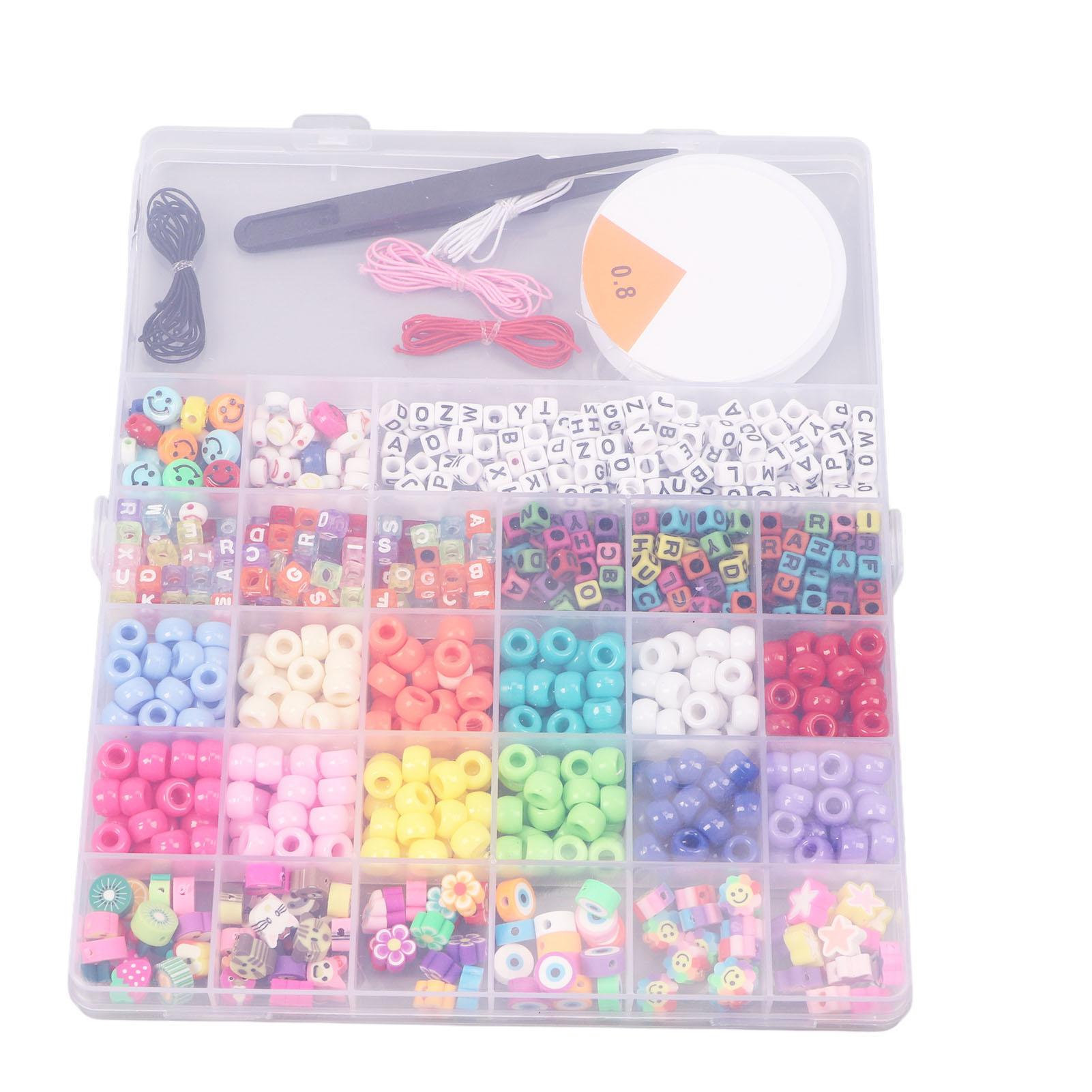 

Набор для самостоятельного изготовления браслета 812 бусин 1 катушка 4 эластичные нити глиняные бусины набор для изготовления ювелирных изделий